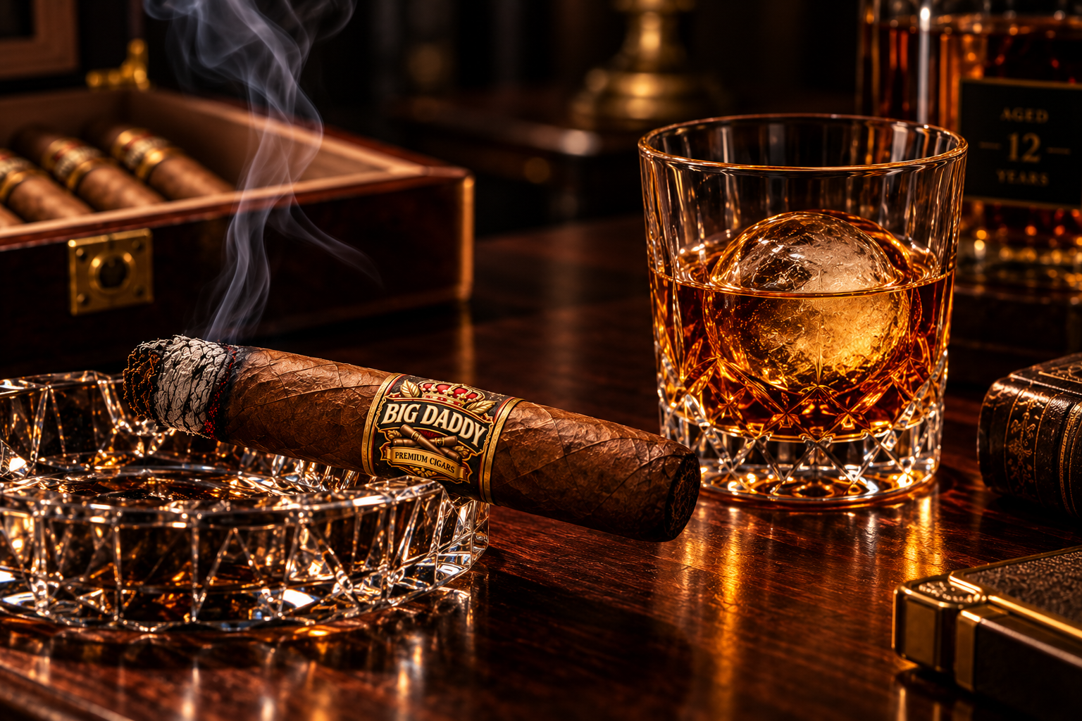 The Perfect Pairing: Big Daddy Cigars & Premium Spirits